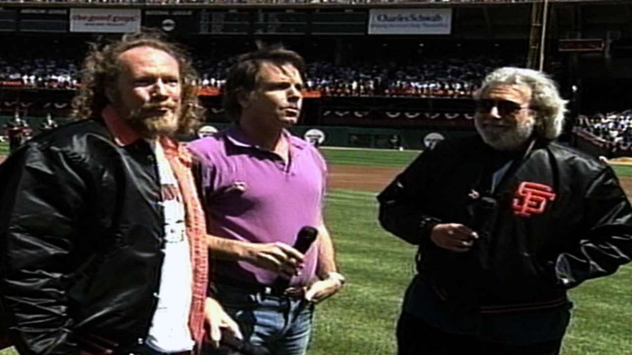 FLA@SF: Grateful Dead perform national anthem