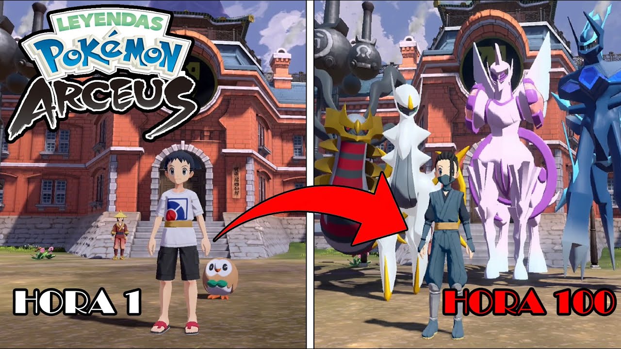 ⏰ [RETO POKÉMON] JUGUÉ 100 HORAS A LEYENDAS POKÉMON: ARCEUS. ¡ESTO ES LO QUE PASÓ!