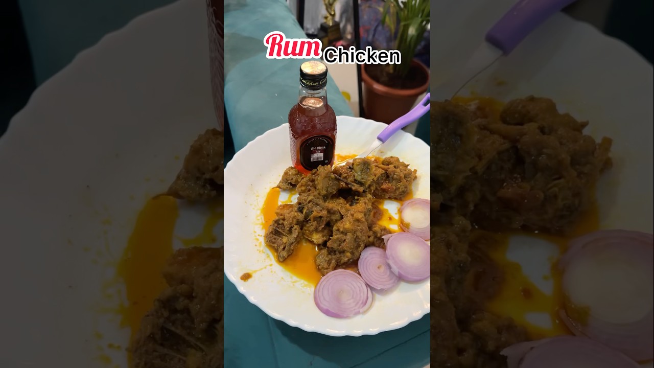 Rum Chicken 🍗#assamesevlogger #ytshorts #foodie #vlog #assamese #alcohol #chicken