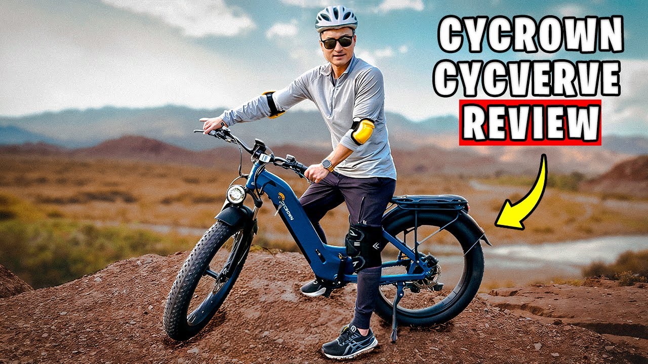 🚴‍♂️ This E-Bike CHANGES Everything! | Cycrown CycVerve Review & Test Ride