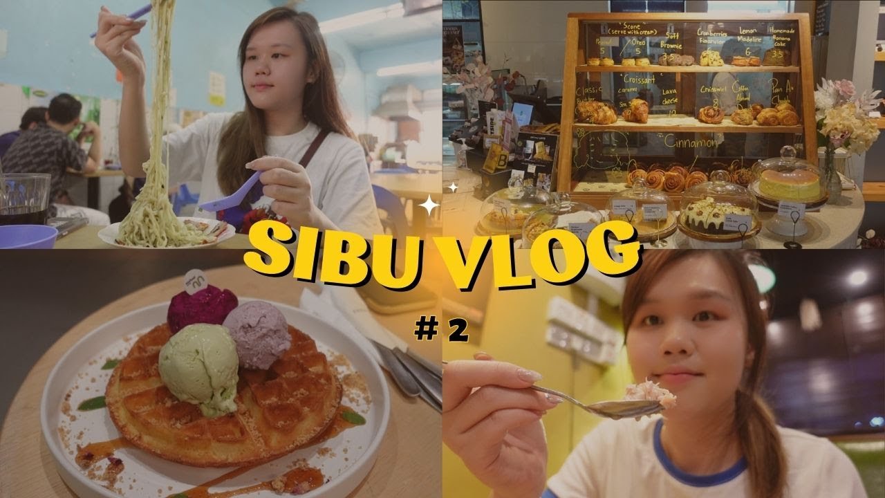 May' 2023 SIBU VLOG #2 | 回到诗巫这个小福州 继续探寻美食！吃了伊班餐、古早味Kampua干盘面、热腾腾的Kompia光饼......马六甲人嘴很挑？真的吗？ | Sushan