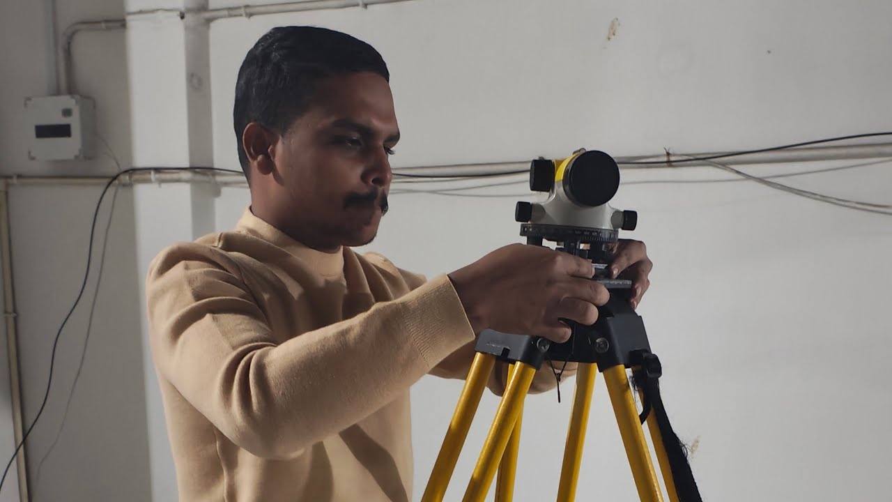 How to set Auto Level Survey Machine | How to Set Auto Level | Civil Survey Training Institute