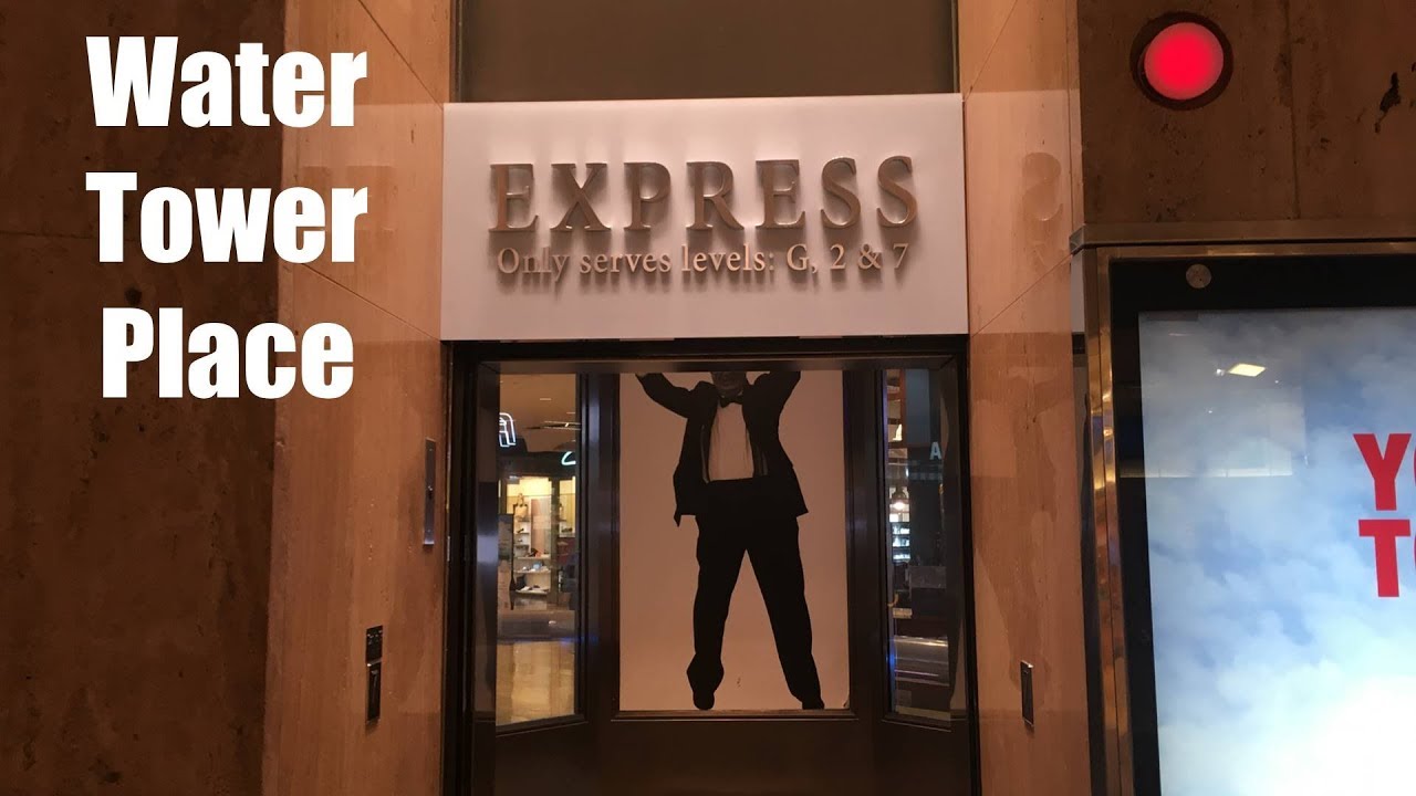 Scenic Otis Traction Express Elevator @ The Water Tower Place - Chicago, IL