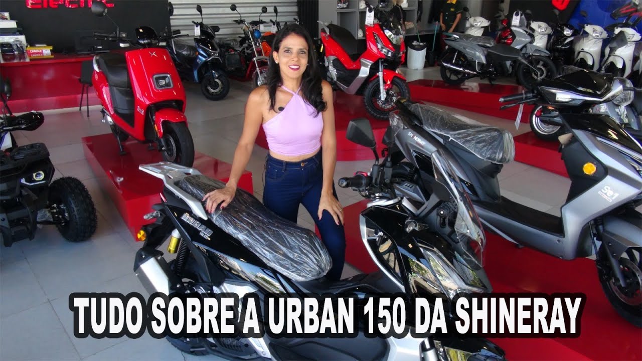 Tudo sobre a Urban 150 da Shineray