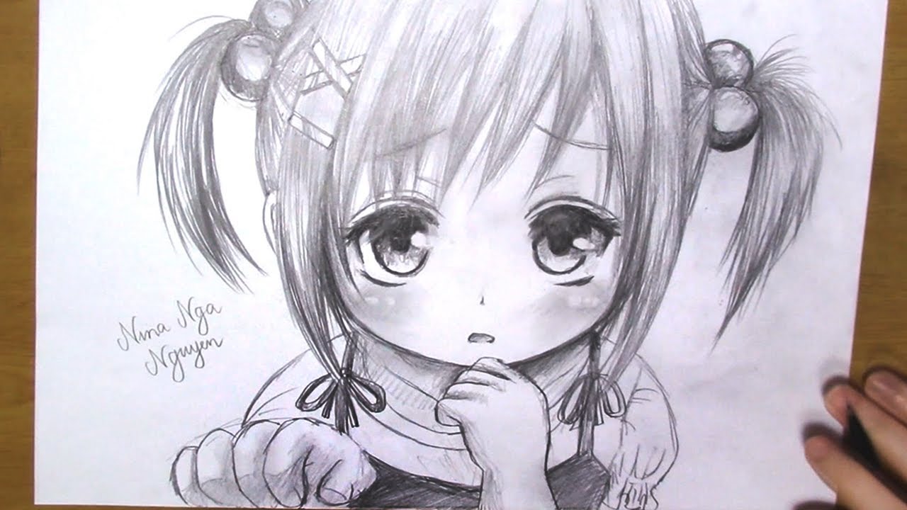 How to Draw a Cute Loli Anime Girl [Easy Drawing for Beginners]
