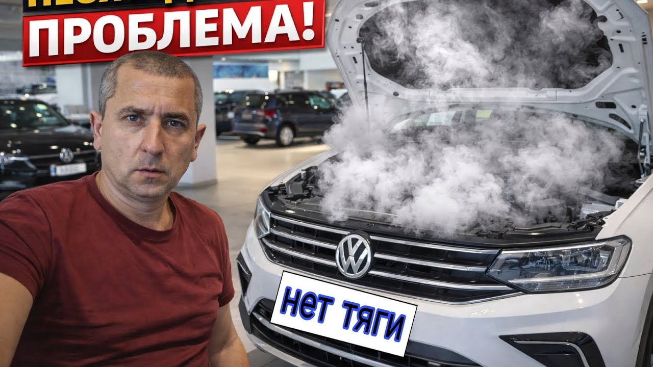 🚨 Загорелась EPC, чек двигателя и пропала тяга на Volkswagen Tiguan?
