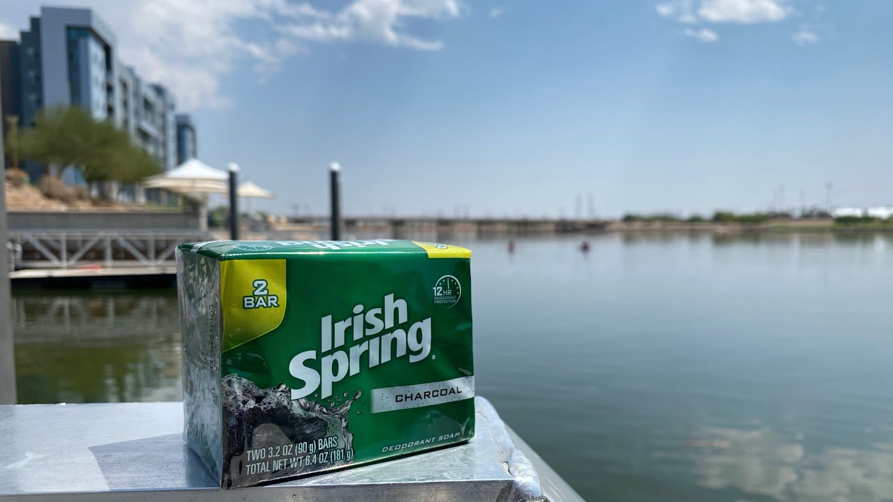 Irish Spring Charcoal bar soap review