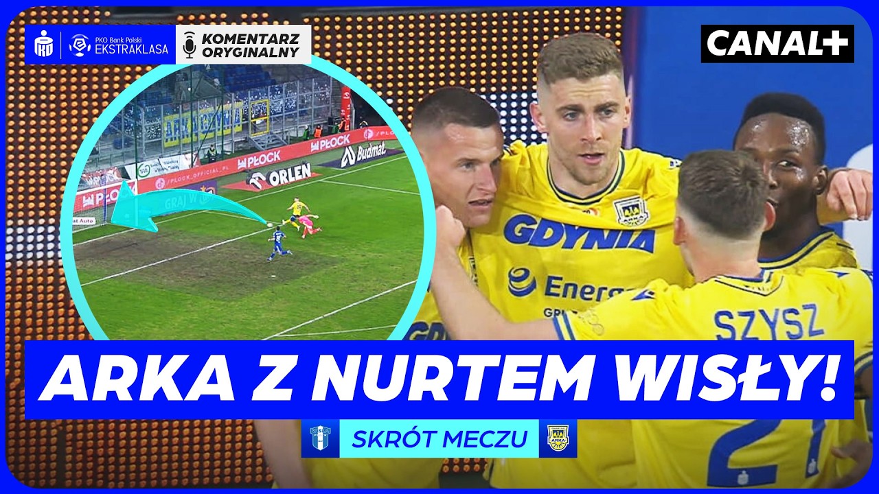 PIĄTA PORAŻKA Z RZĘDU, WYJAZDOWE PRZEŁAMANIE I GUTKOVSKIS PO RAZ PIERWSZY! WISŁA - ARKA, SKRÓT MECZU