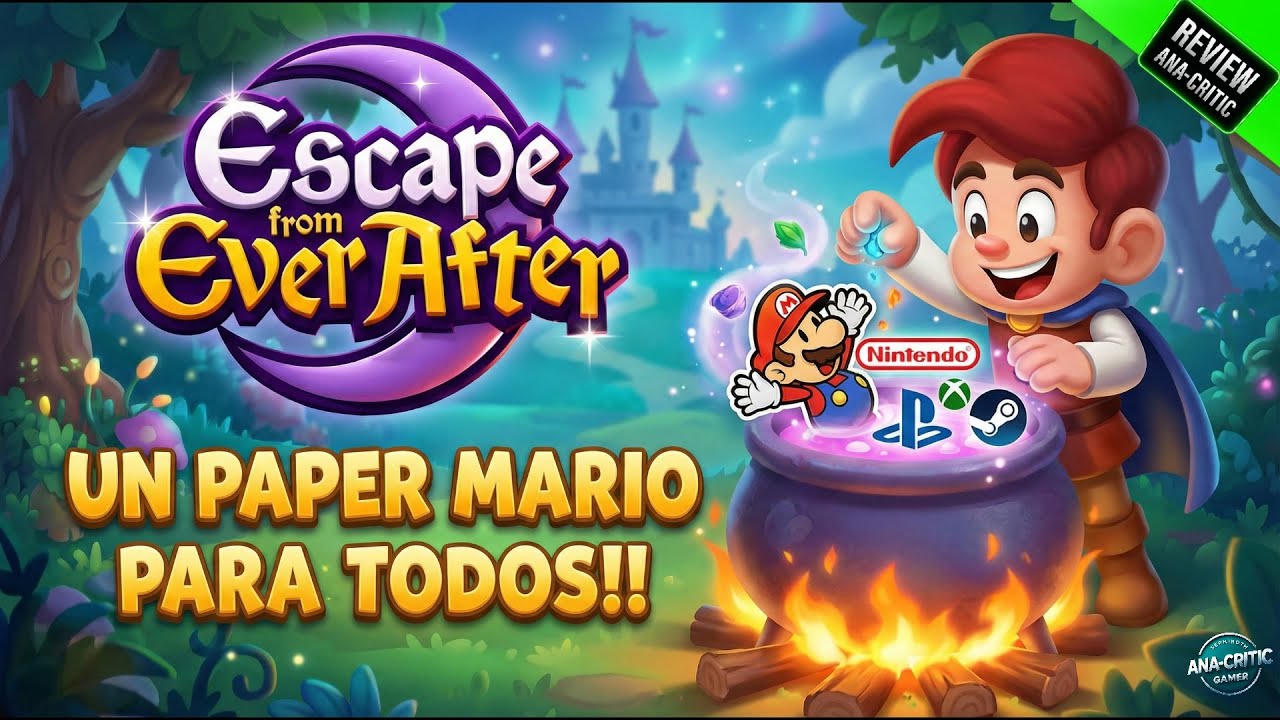 ¡Por fin un Paper Mario para TODAS las plataformas!   Escape from Ever After