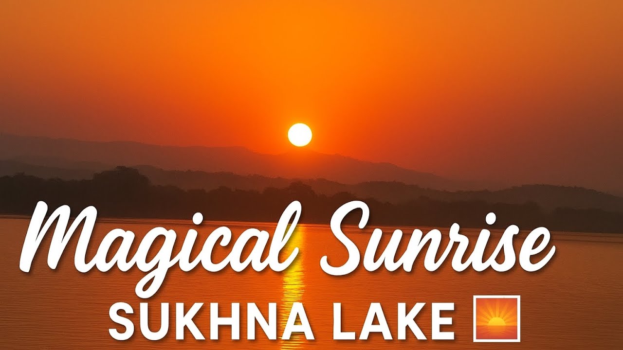 Witnessing the Most Beautiful Sunrise at Sukhna Lake 🌄✨ | Paras Bhanot