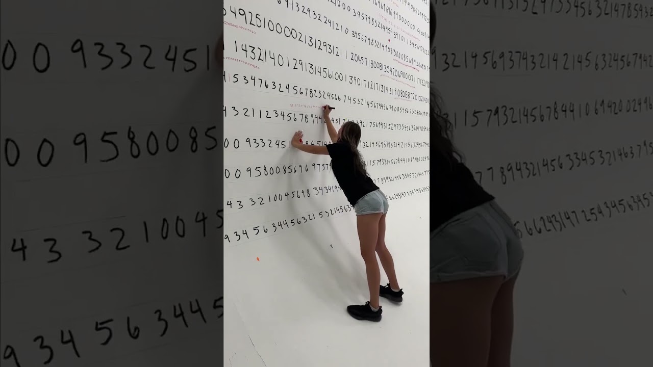 Human Calculator Solves World&rsquo;s Longest Math Problem #shorts