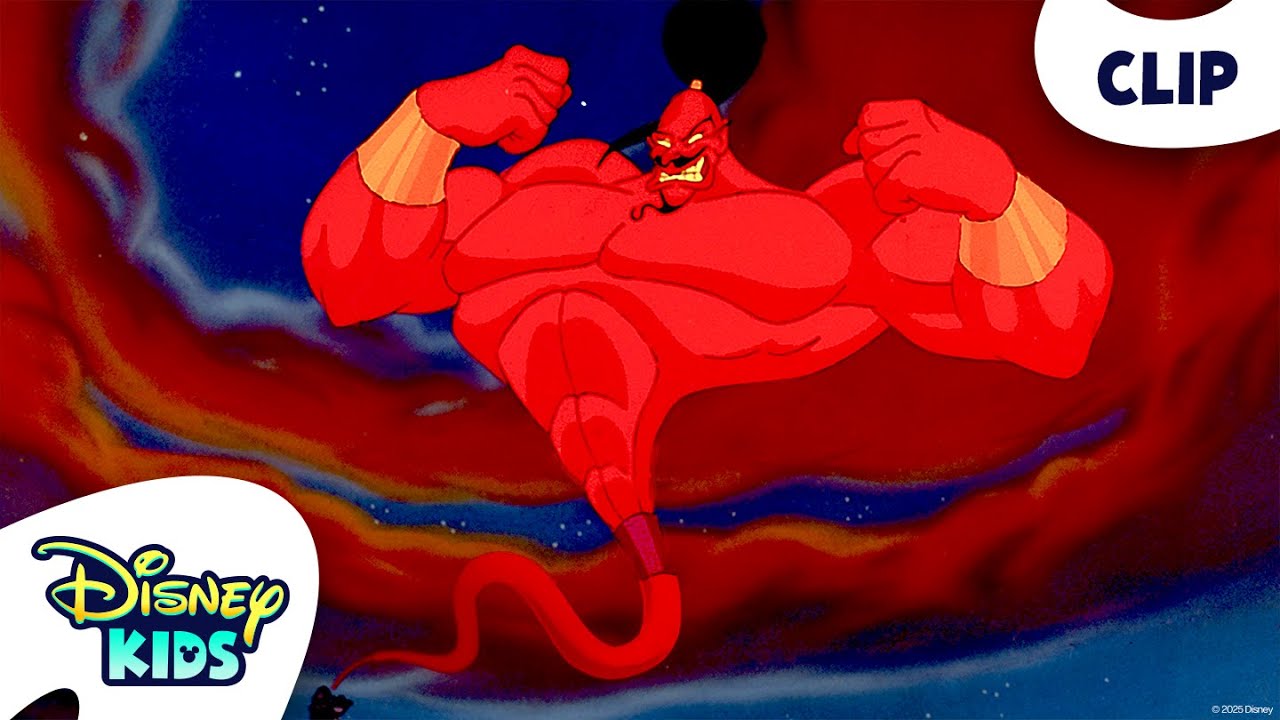 Jafar Returns! 🔥 | Aladdin | @disneykids