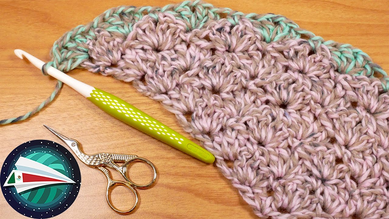 Ganchillo | Patrón para chales triangulares | Idea fácil y rápida para bufandas de invierno