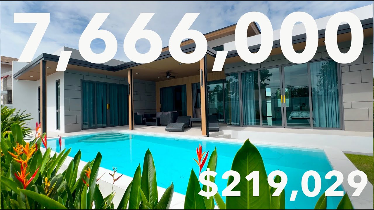 Fully Furnished Luxury Pool Villa with Private Pool & Garden – Hua Hin, Nong Khon