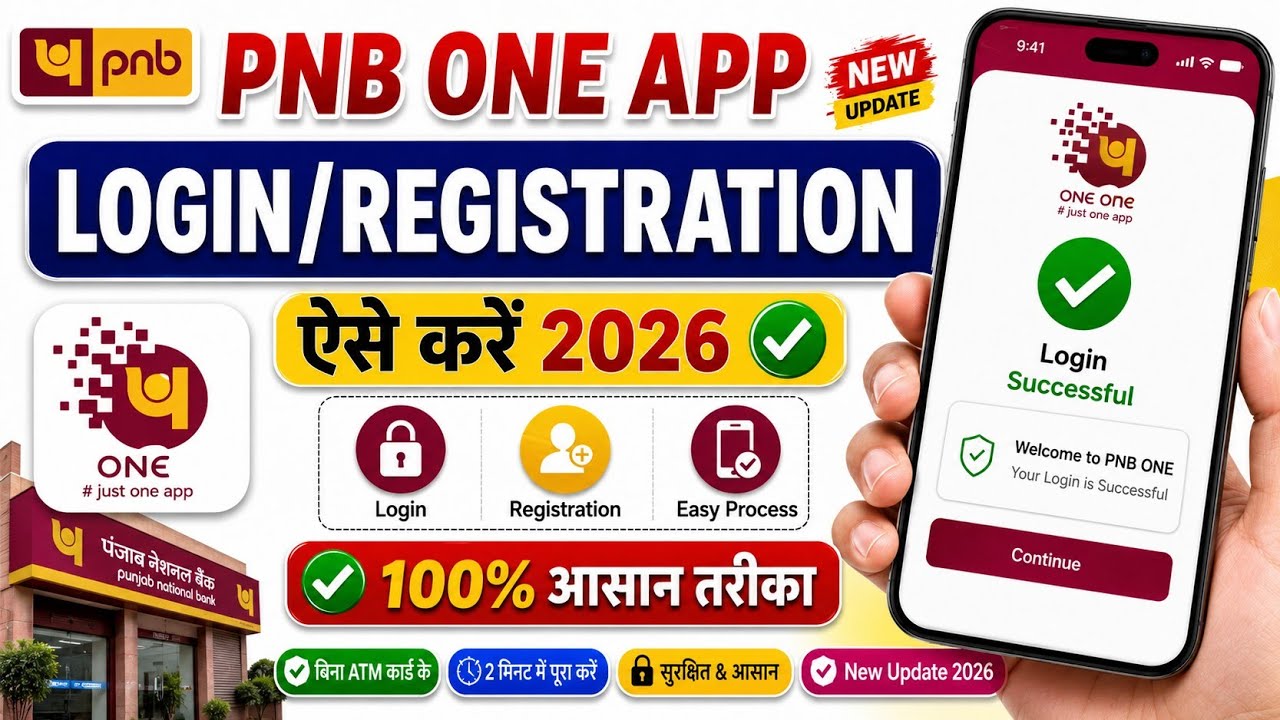 PNB One App Me User Id Kaise Banaye | Pnb One Login Kaise Kare | Pnb One Kaise Use Kare