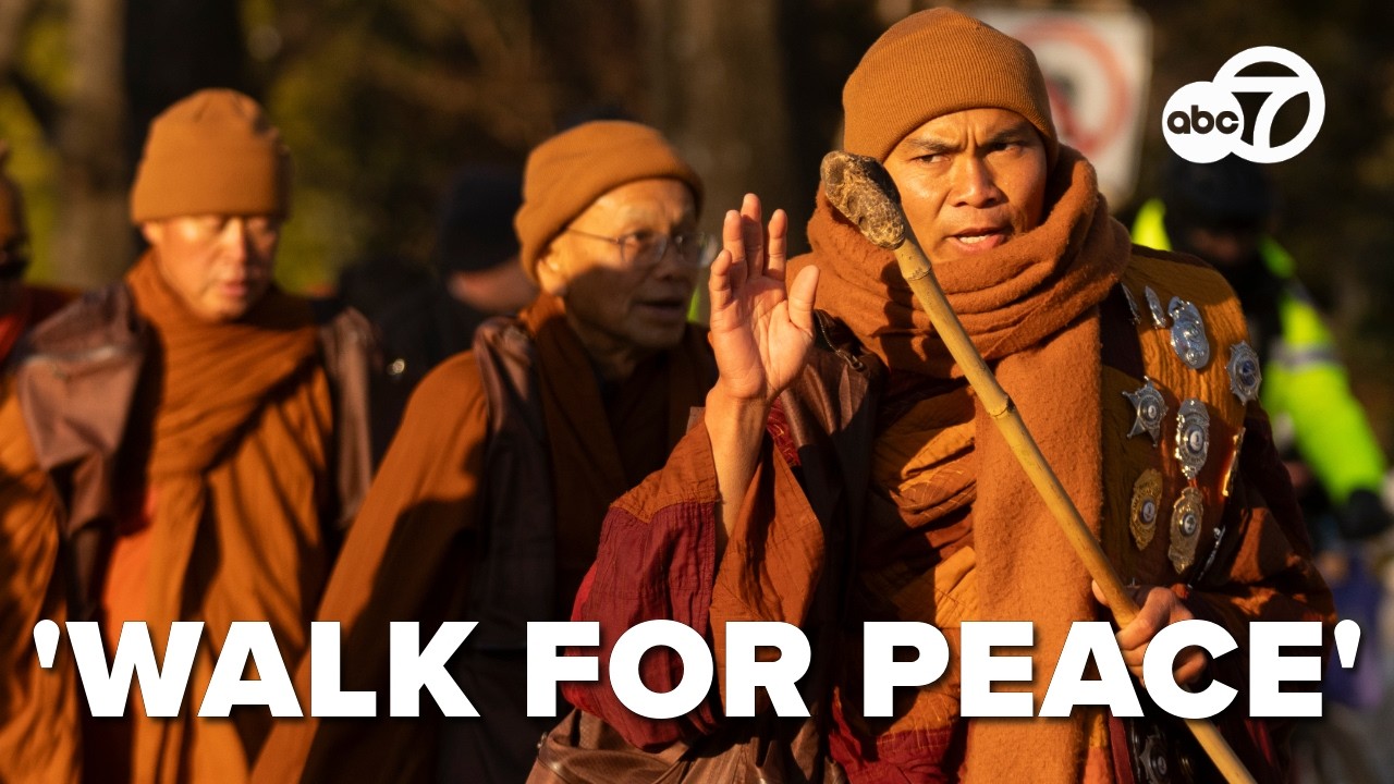 Follow the journey of the Venerable Monks from beginning to end as they 'Walk for Peace'