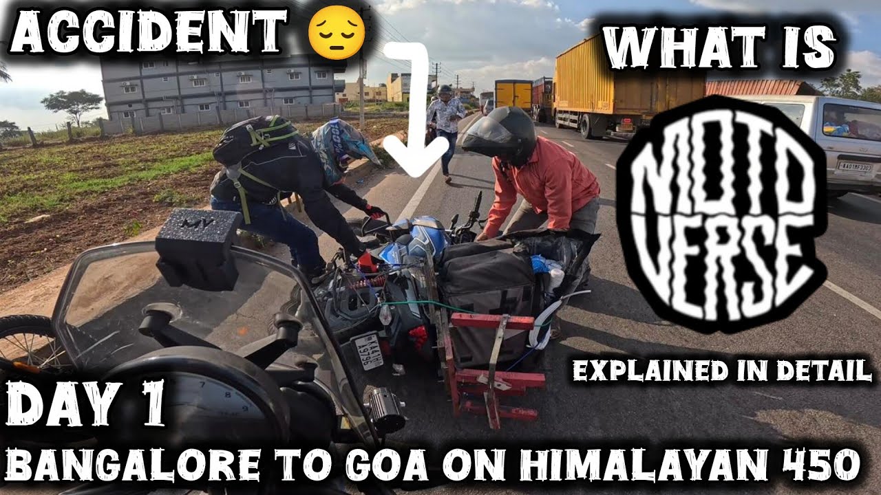 Bangalore to Goa on Himalayan 450 || What is motoverse ?? Explained in detail ಮೋಟೋವರ್ಸ್ ಎಂದರೇನು?