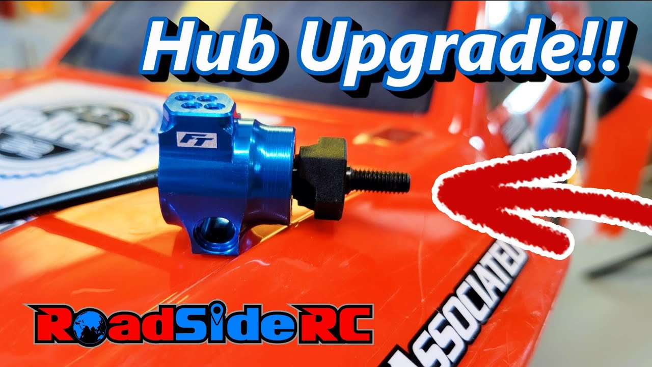 BEST Rear Hub Upgrade for Team Associated 2WD SCT!