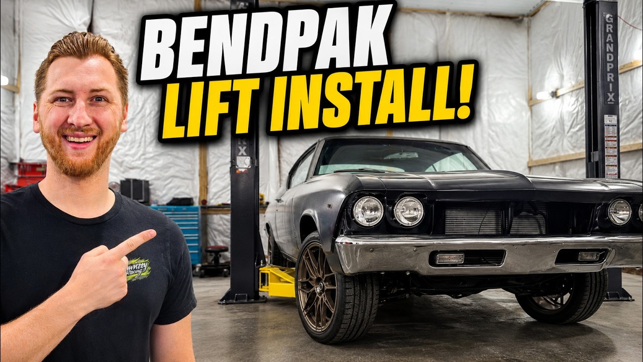 Installing A BendPak Two-Post Lift In My Home Garage! Life Goal Achieved!