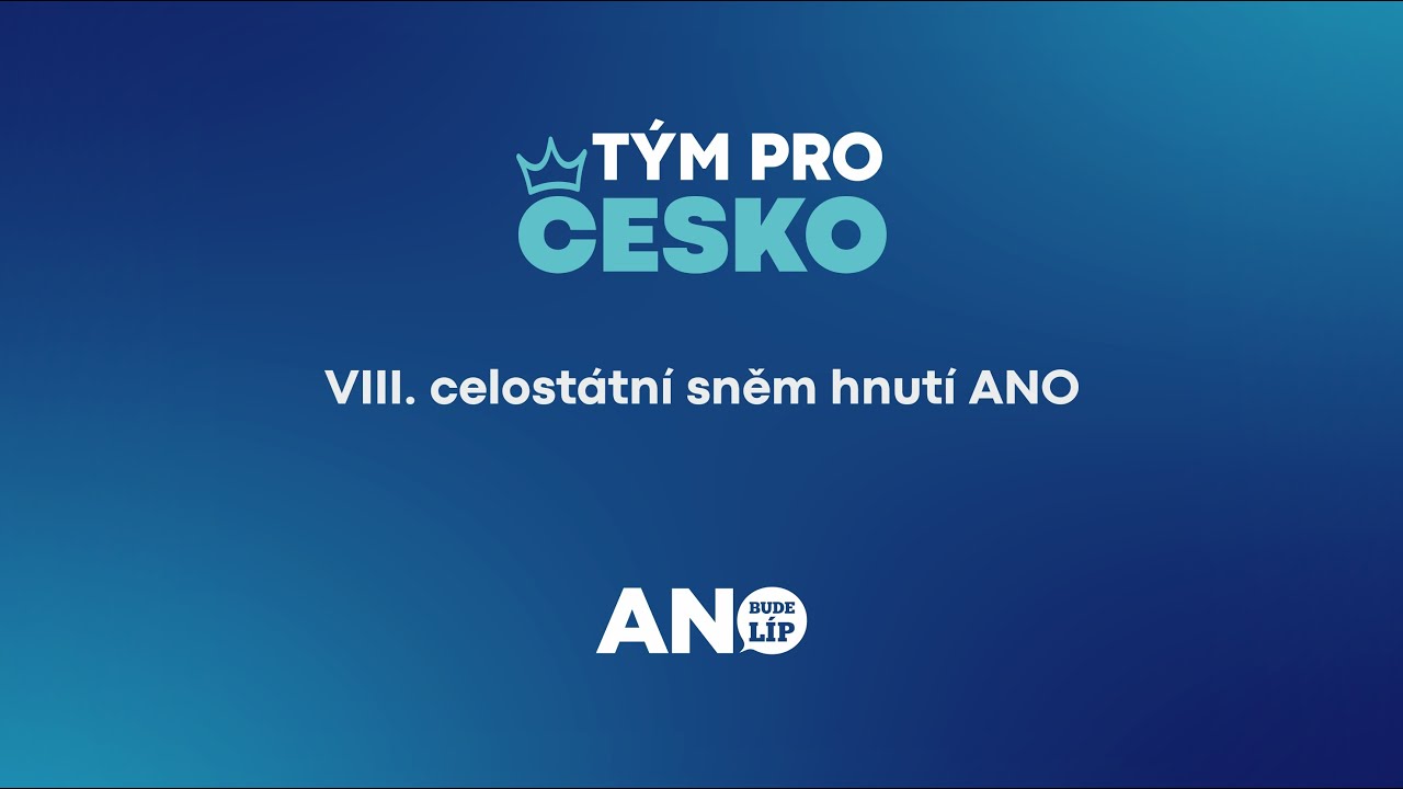 VIII. celostátní sněm hnuti ANO 🔴