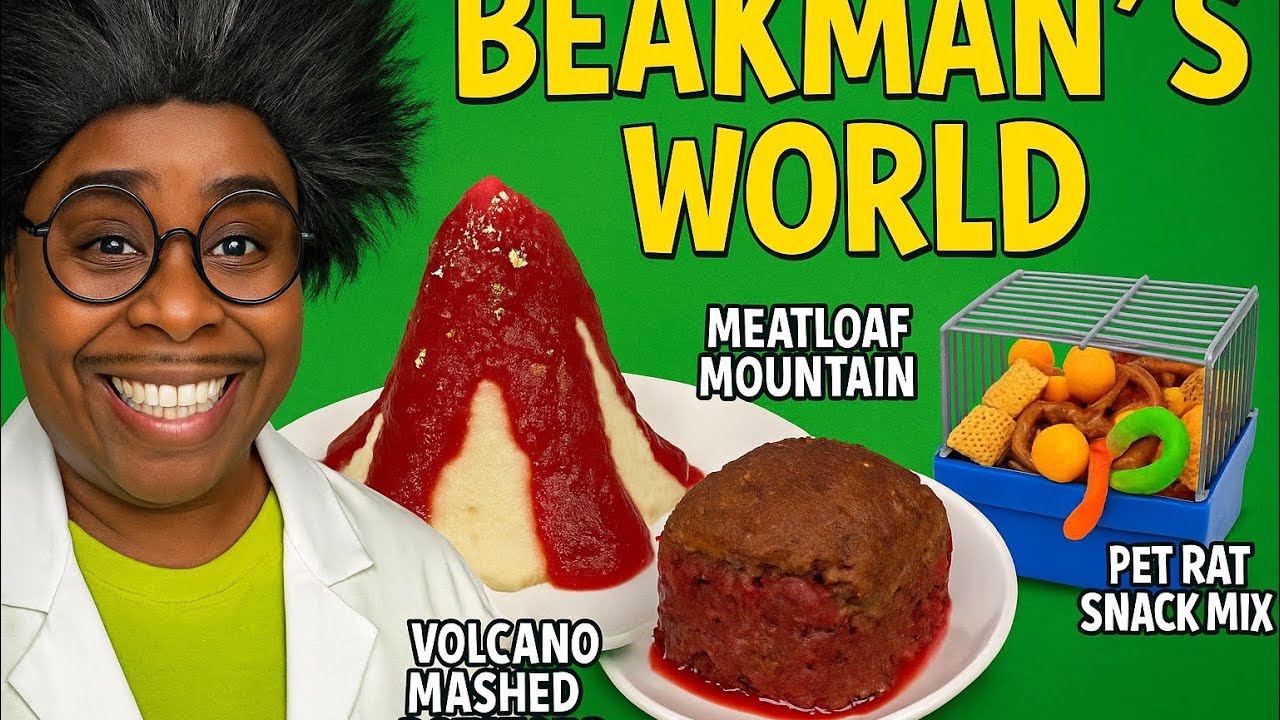 Beakman’s World | Volcano Mashed Potatoes & Meatloaf Mountain!