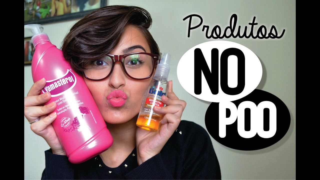 Produtos que estou usando - No Poo