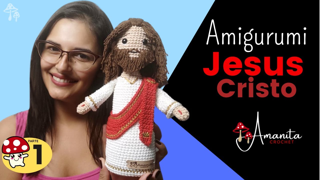 ∙∘○ amigurumi ○∘∙ Jesus Cristo » 1/3