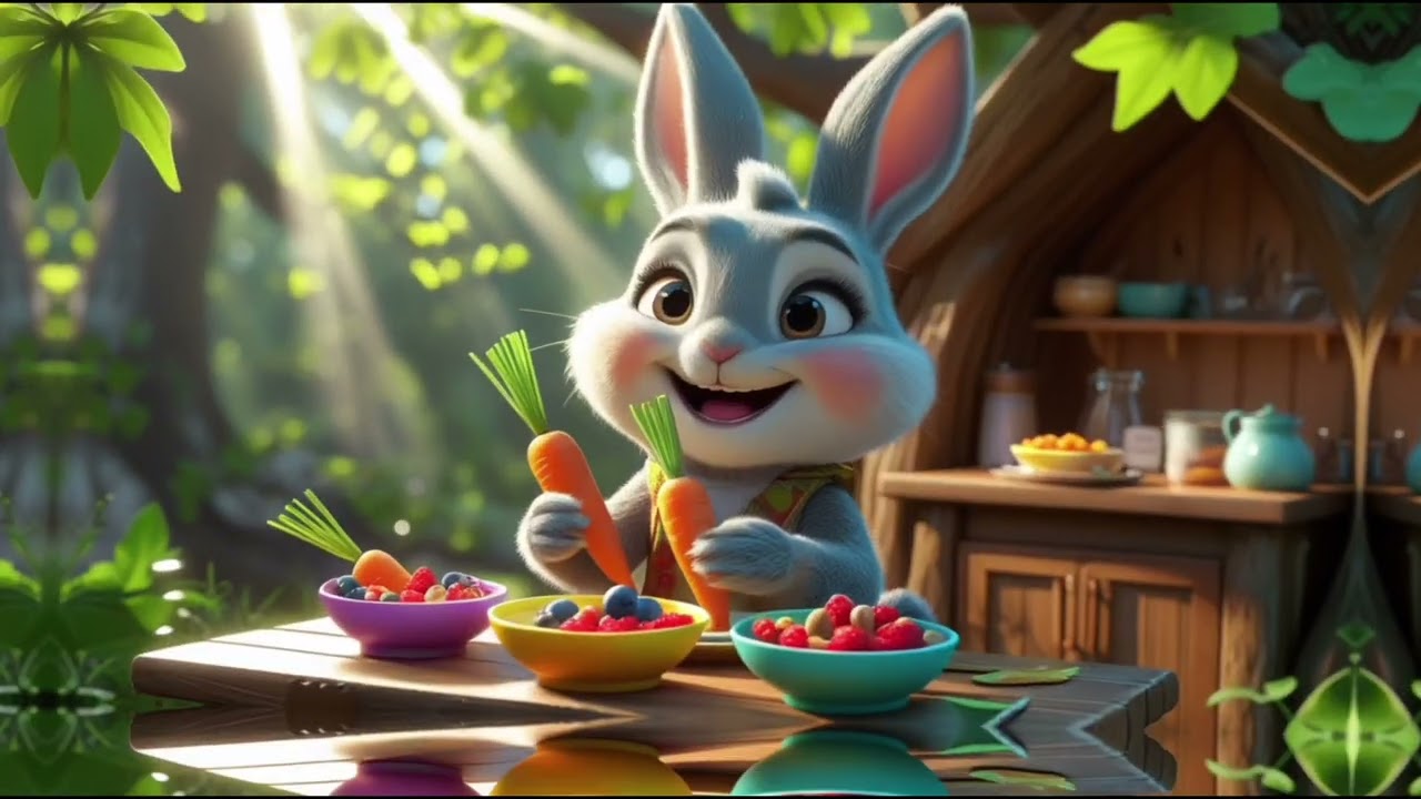 Squirrabbit’s Super Morning! | Fun Kids Song About Morning Routine