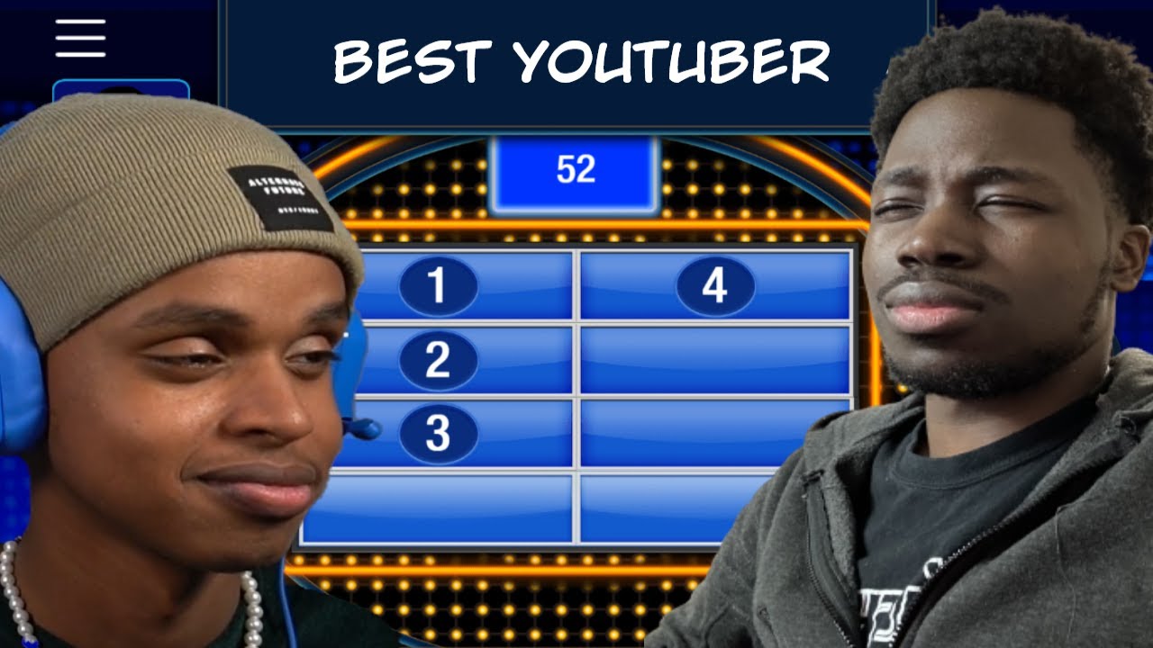 Blueryai and Salah Play Family Feud