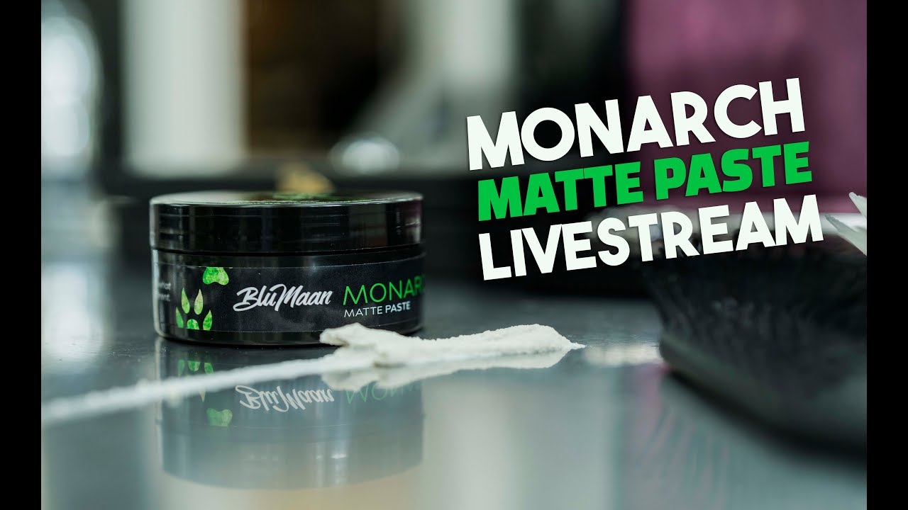 Monarch Matte Paste: запуск программы - WATCH AGAIN