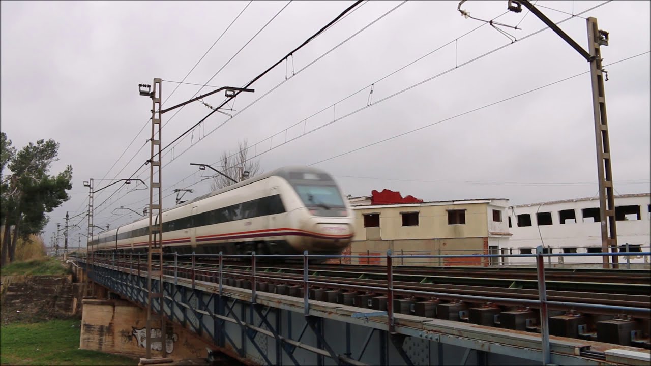 Trenes en Algemesí (Valencia)