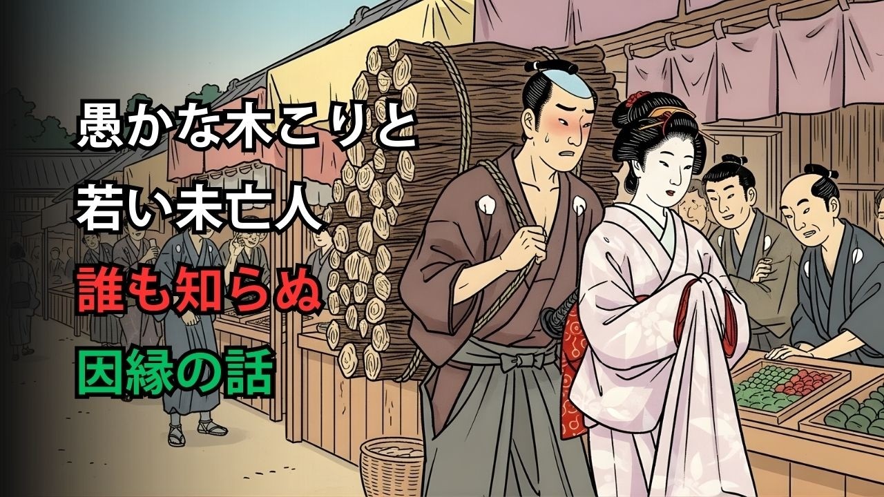 愚かな木こりと若い未亡人の話…誰も知らなかった因縁