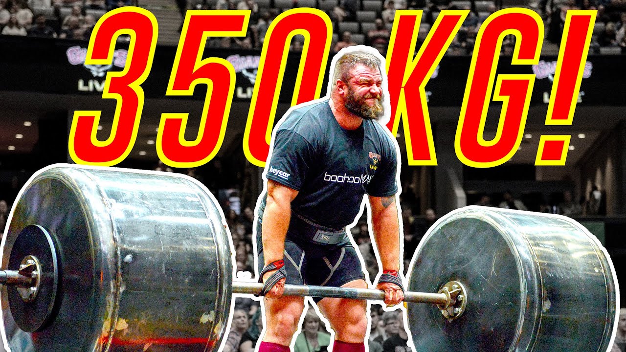 AXLE DEADLIFT MONSTERS! 350kg/772lbs