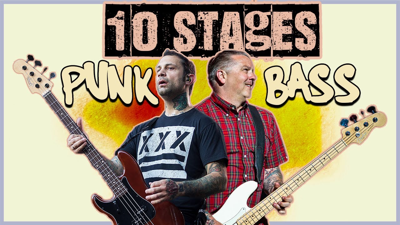 10 Stages Of Punk Rock Bass Lines (Beginner To Advanced)