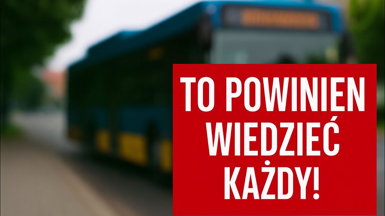 Nie widzi autobusu… a i tak podróżuje samodzielnie!
