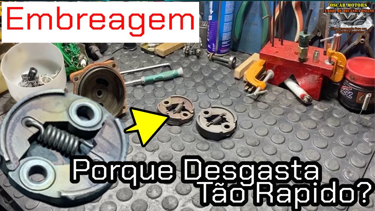 Roçadeira, Embreagem Com Muito Desgaste, Porque Acontece?