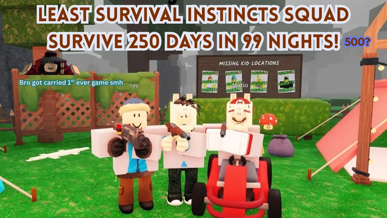 Мы пережили 250 ночей в Roblox 99 Nights! 500 вроде как (с участием @Drag0nGamingYT)