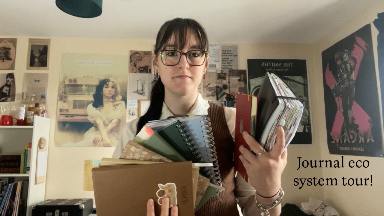 Journal Eco system tour! How to organise your journals!