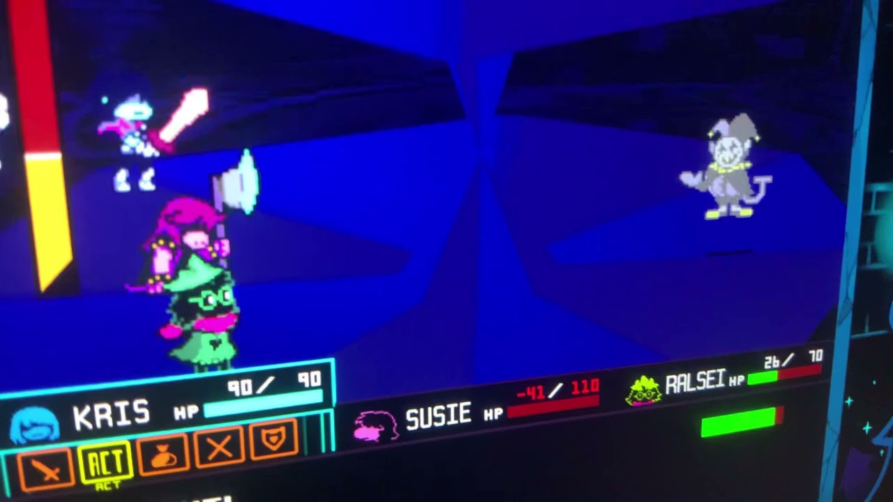 Jevil fight Deltarune
