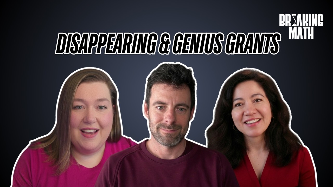 Disappearing Grants, Genius Grants, and the AI Proofs with Lauren K. Williams
