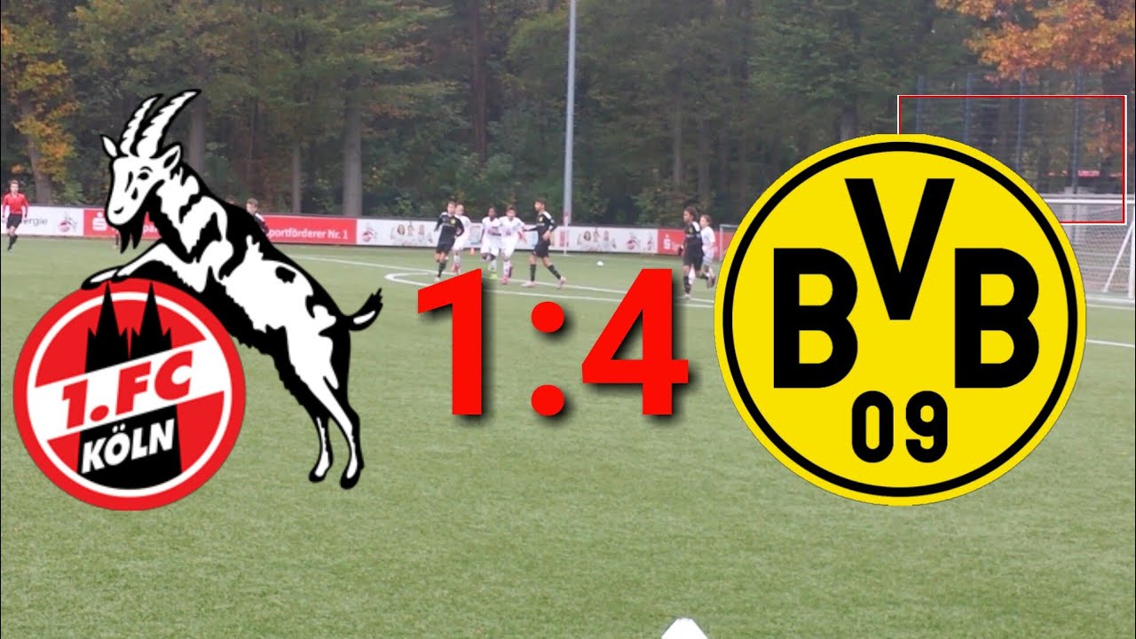 1. FC Köln U13 - Borussia Dortmund U13 1:4 am 27.10.2019