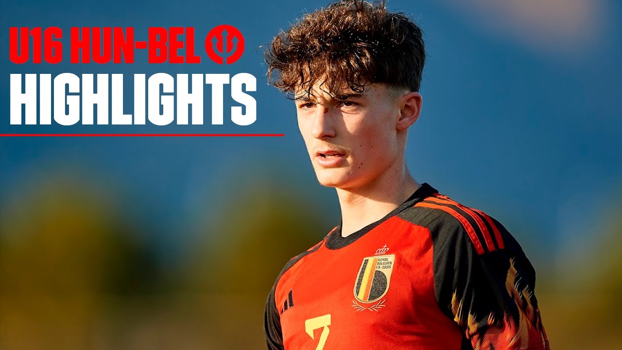 Hungary 0-1 Belgium | #U16