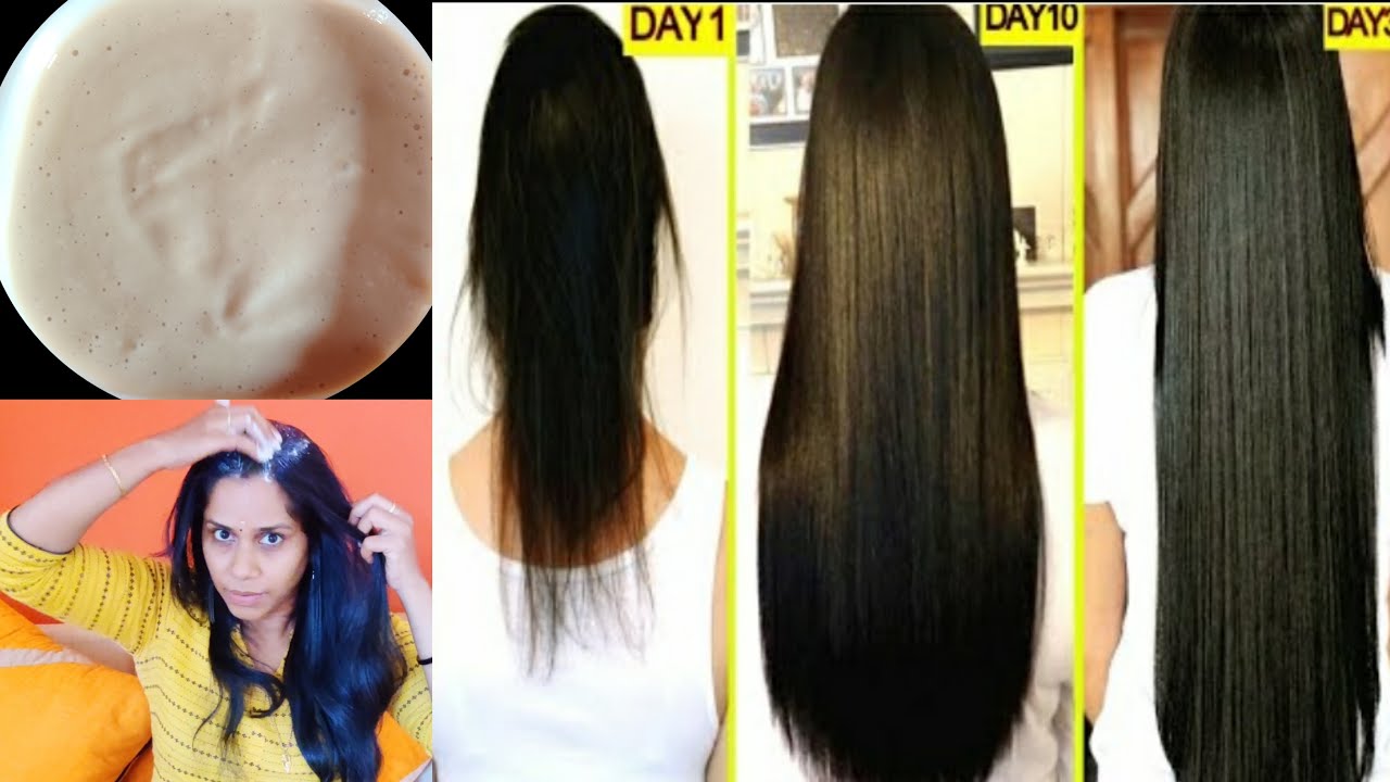 HAIR PROTEIN MASK - For Dead, Damaged and Dry Hair !! Amazing Results 😍 മുടി പട്ടു പോലെ തിളങ്ങും 💯
