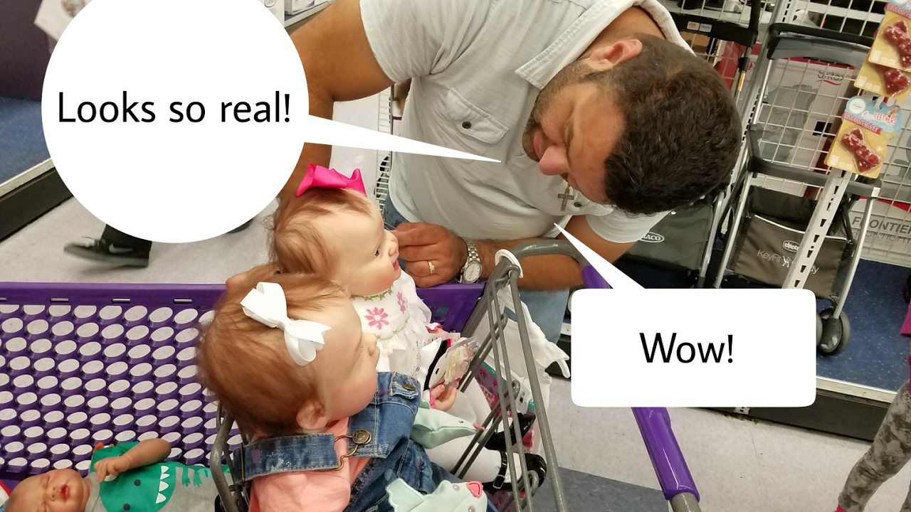 REACTIONS to Babies | Shopping with Reborn Baby's at Babies R Us | nlovewithreborns2011