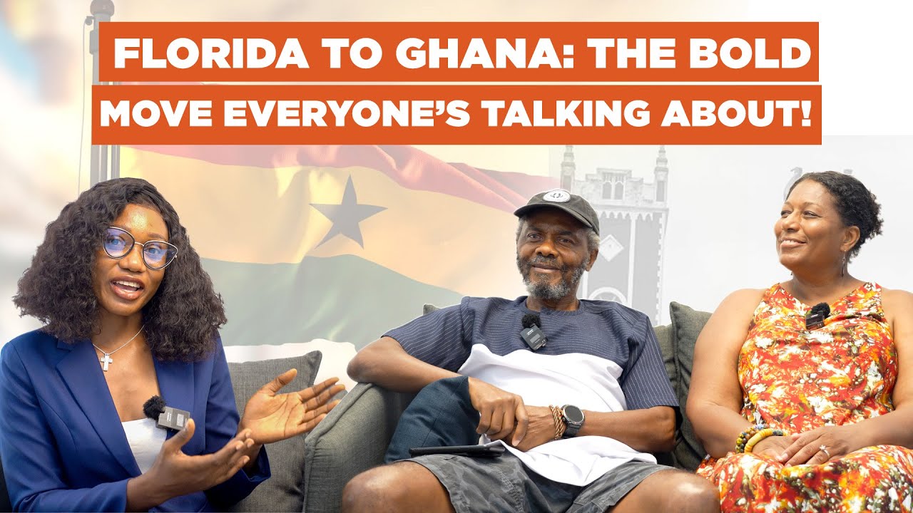 FLORIDA COUPLE INVEST THEIR FUTURE IN GHANA AFTER BUYING LAND IN THE HEART OF ABURI!!
