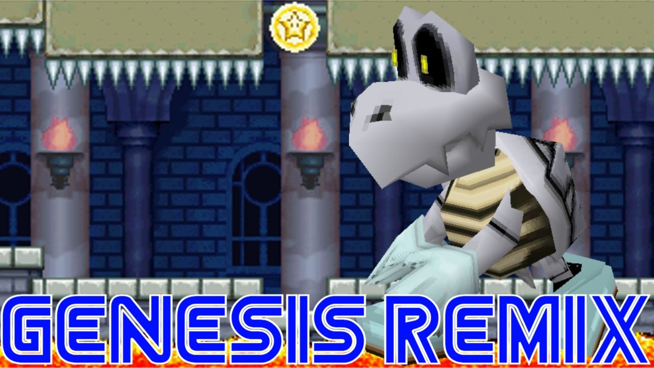 New Super Mario Bros.- Bowser's Fortress (Sega Genesis Remix)