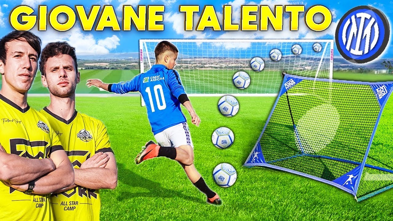 Alleniamo il CALCIATORE più FORTE dell’ INTER Academy! Footwork Italia