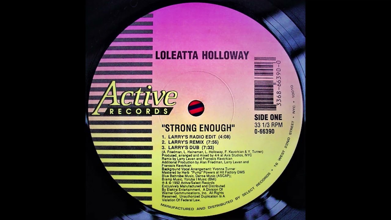 Loleatta Holloway - Strong Enough (Larry's Dub)