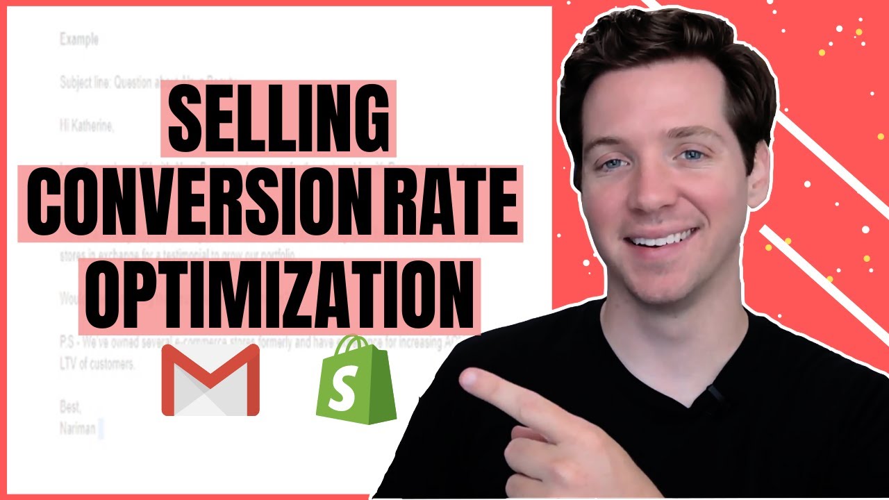 Cold Email Teardown - Selling Conversion Rate Optimization to Shopify Owners