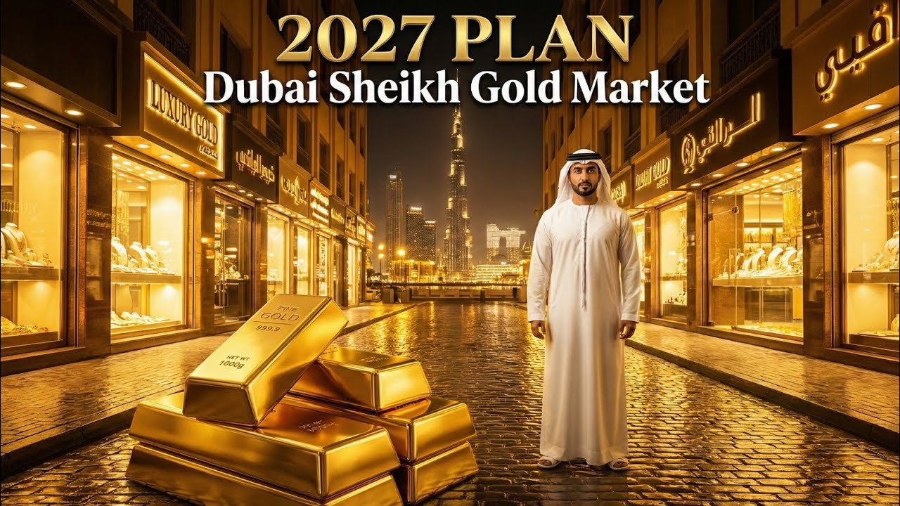 Inside Dubai’s Gold Street: Where the World’s Richest Buy Gold